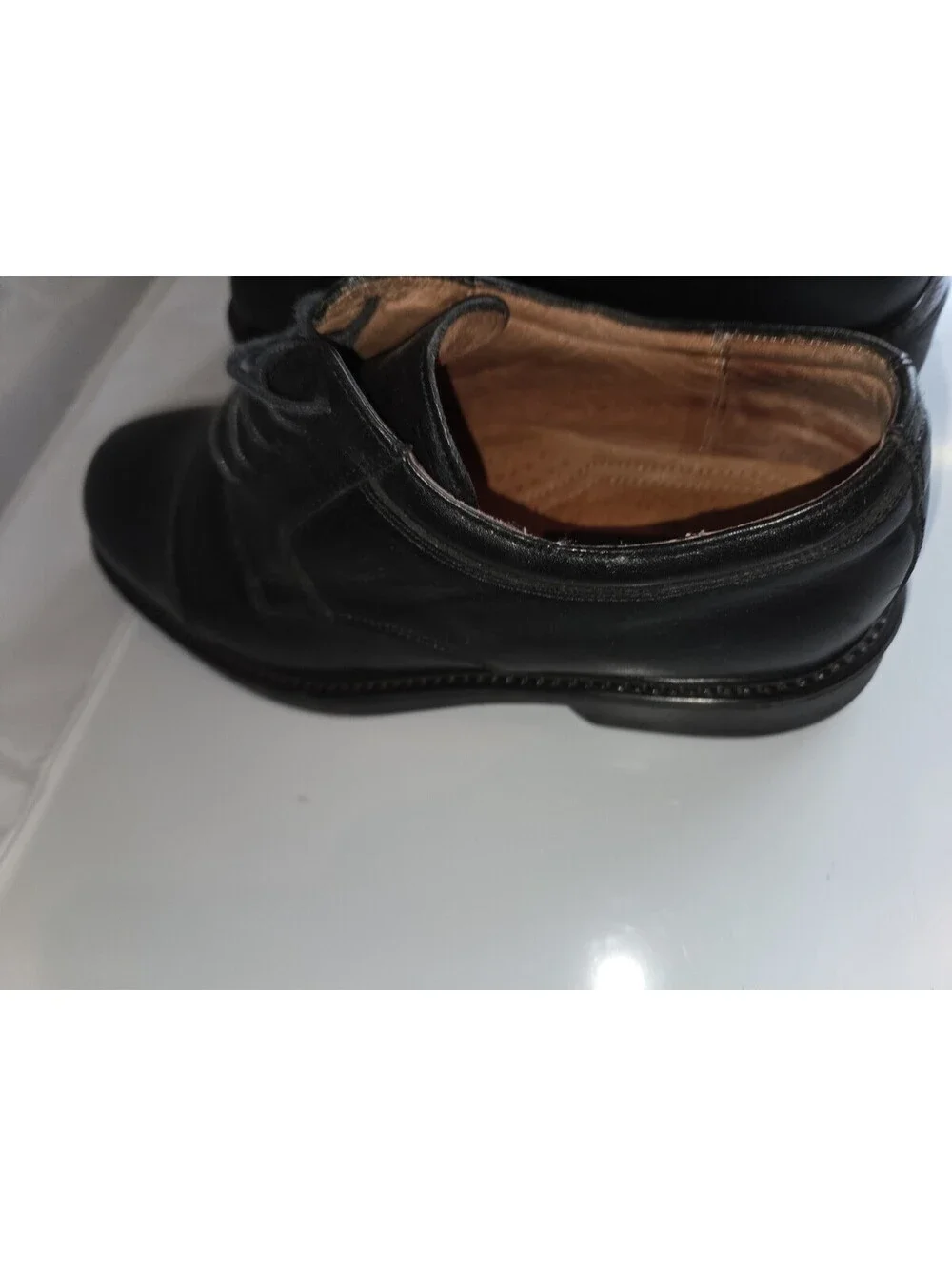 Venturini Comfort & Flex Leather Cap Toe Oxford Shoes Men’s 9 W SB2